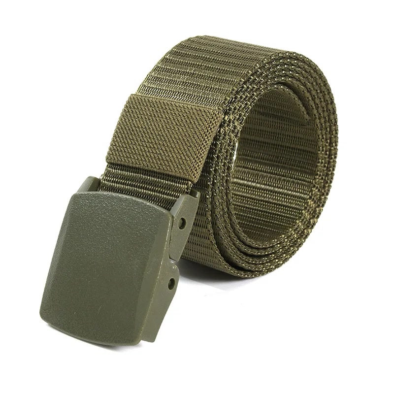 Automatic Buckle Nylon Belt Male Army Tactical Belt Mens Military Waist Canvas Belts Cummerbunds High Quality Strap