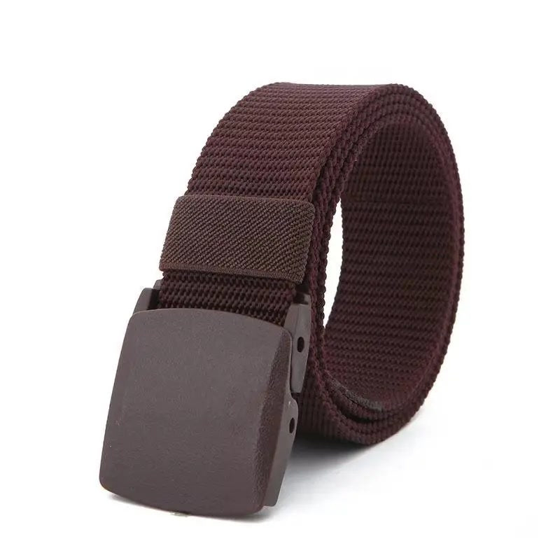 Automatic Buckle Nylon Belt Male Army Tactical Belt Mens Military Waist Canvas Belts Cummerbunds High Quality Strap