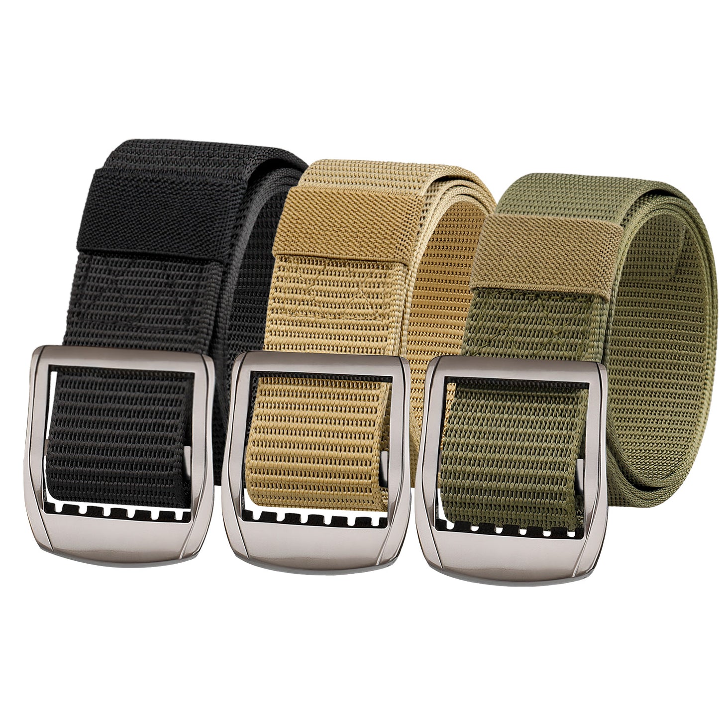 Men Belts Pin Buckle Nylon Belt Male Army Tactical Belt Mens Military Waist Canvas Belts Cummerbunds High Quality Strap Belt