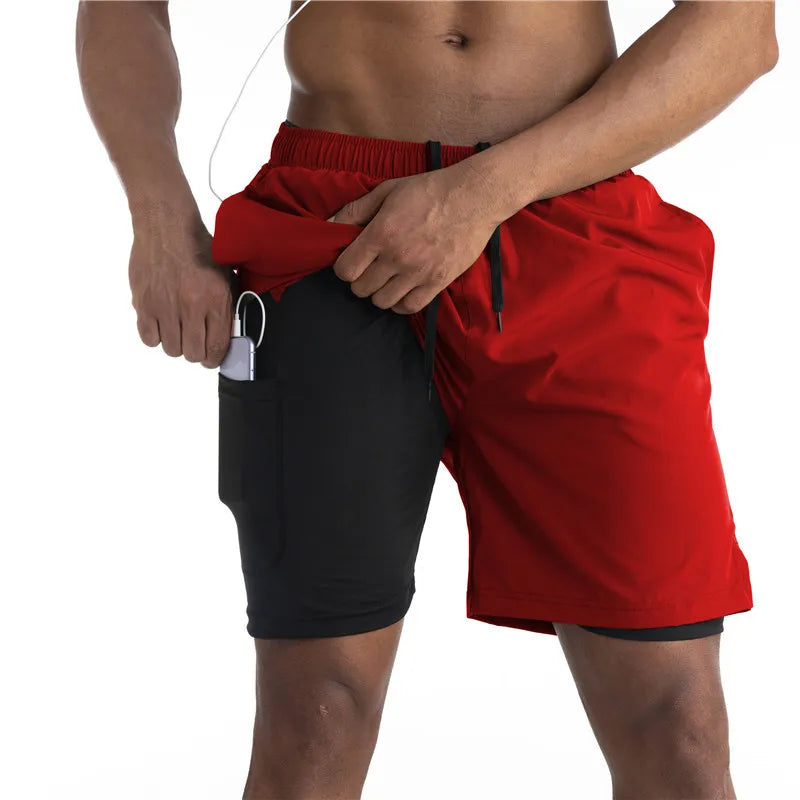 Men’s 2-in-1 Running Shorts – Ultimate Performance and Comfort