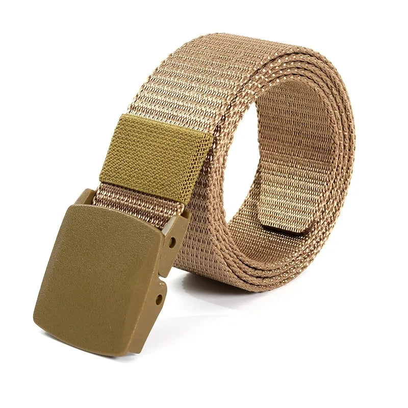 Men's Auto-Buckle Nylon Belt